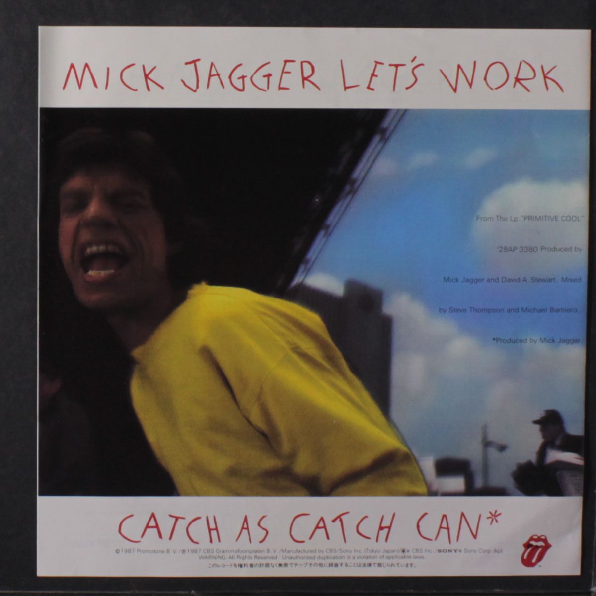 let's work / catch as catch can by MICK JAGGER