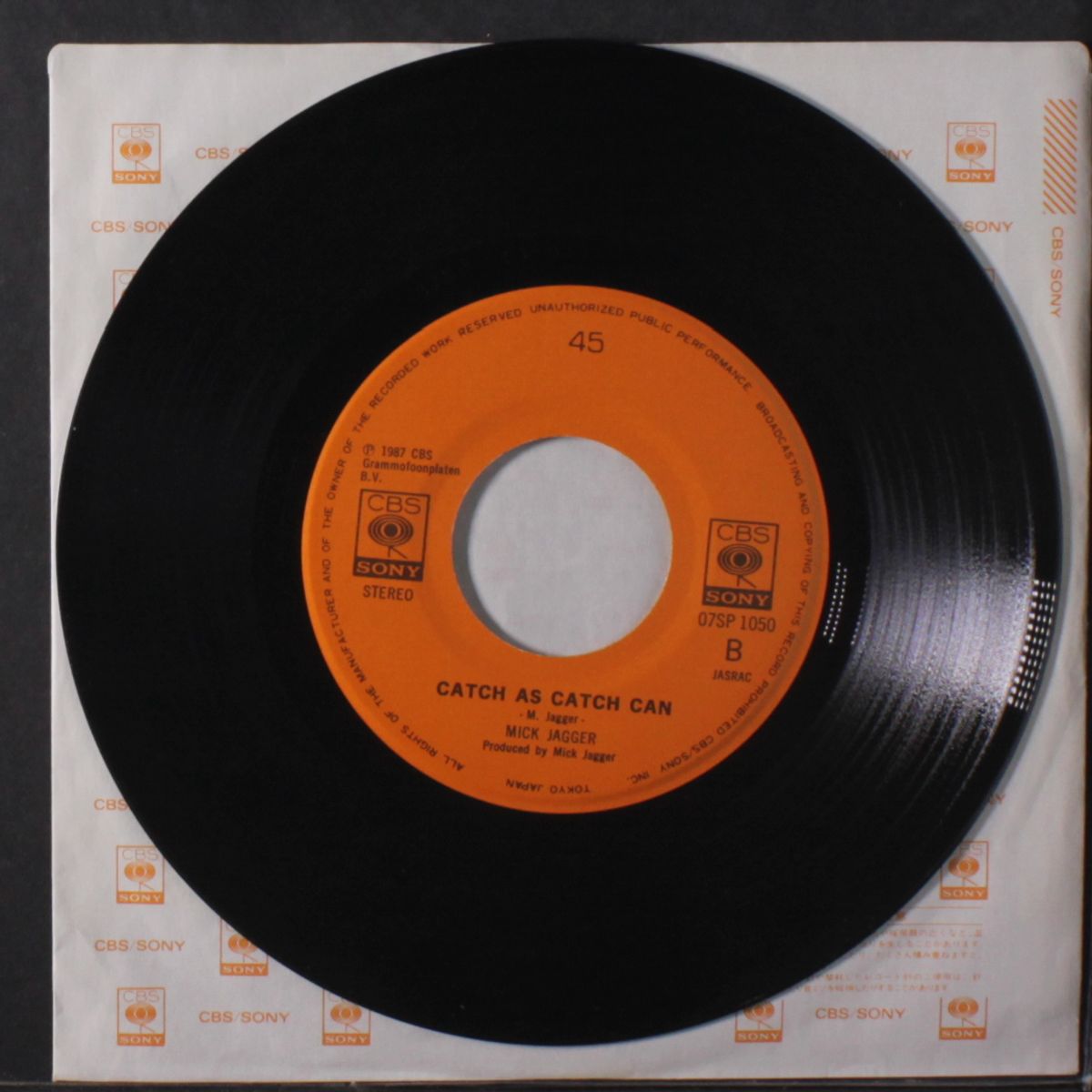 let's work / catch as catch can by MICK JAGGER