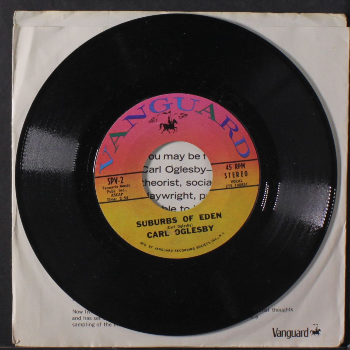 suburbs of eden / le chinois by CARL OGLESBY