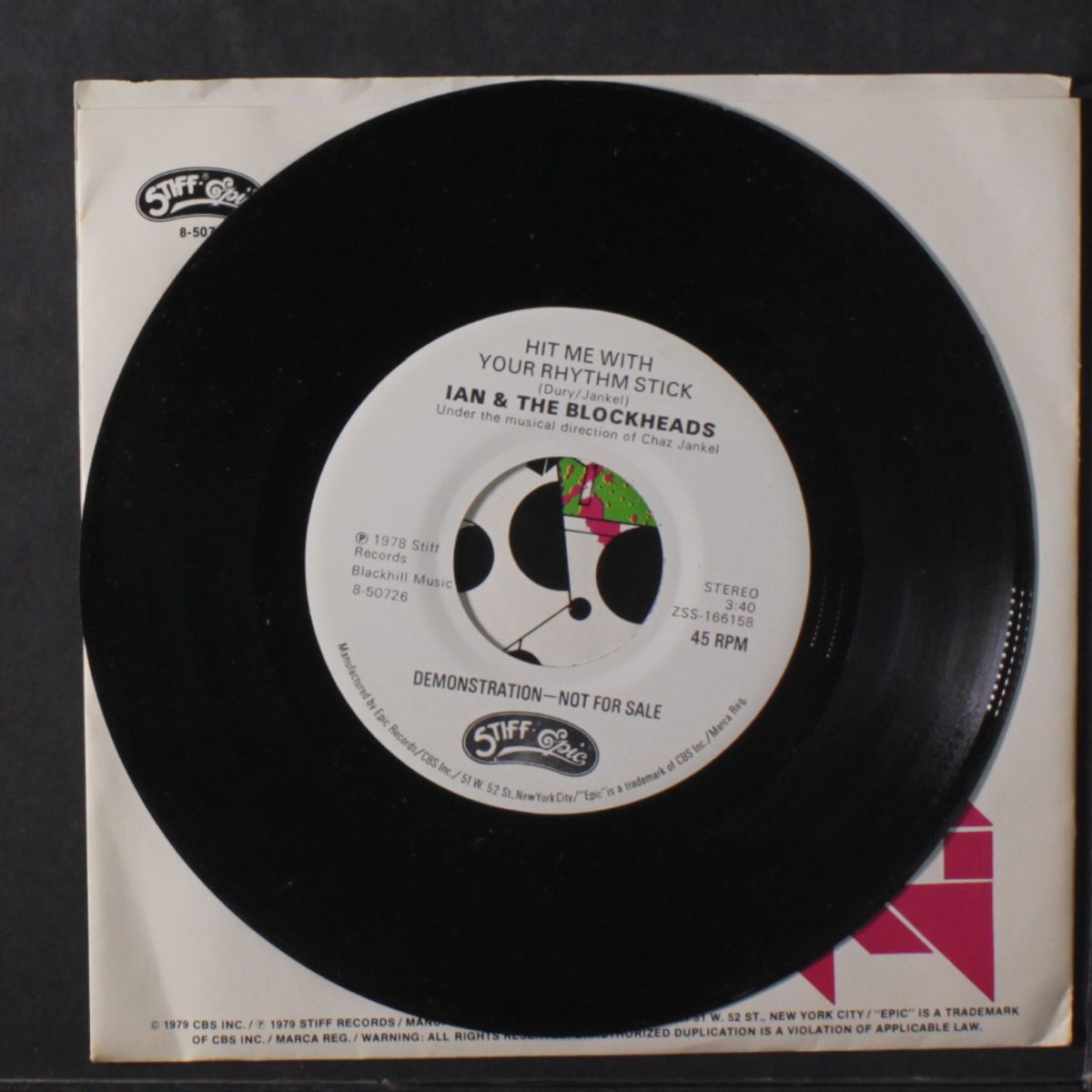 hit me with your rhythm stick / mono by IAN & BLOCKHEADS