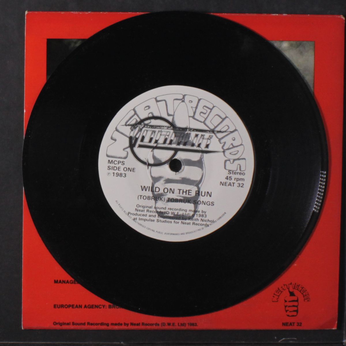 wild on the run / the show must go on by TOBRUK