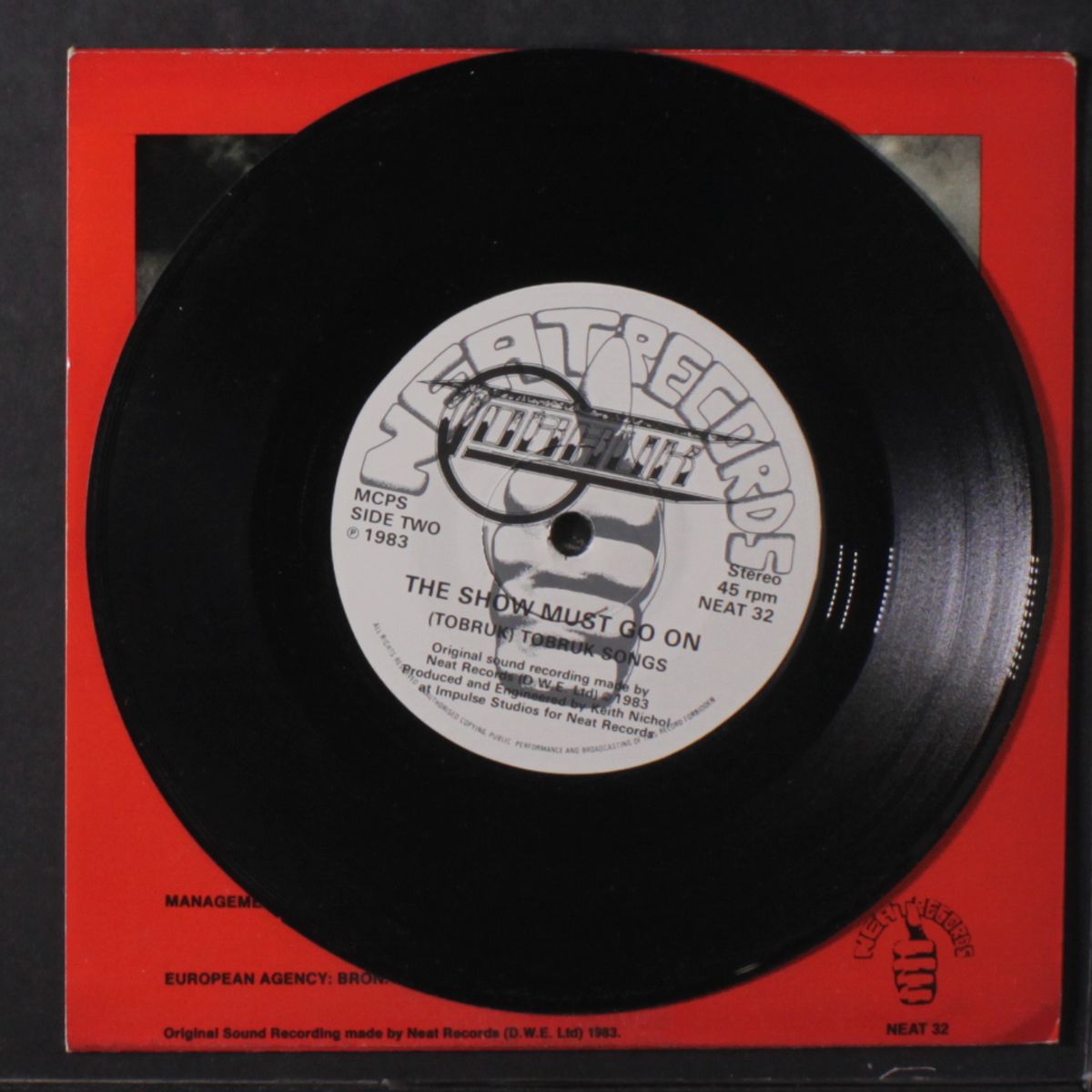 wild on the run / the show must go on by TOBRUK
