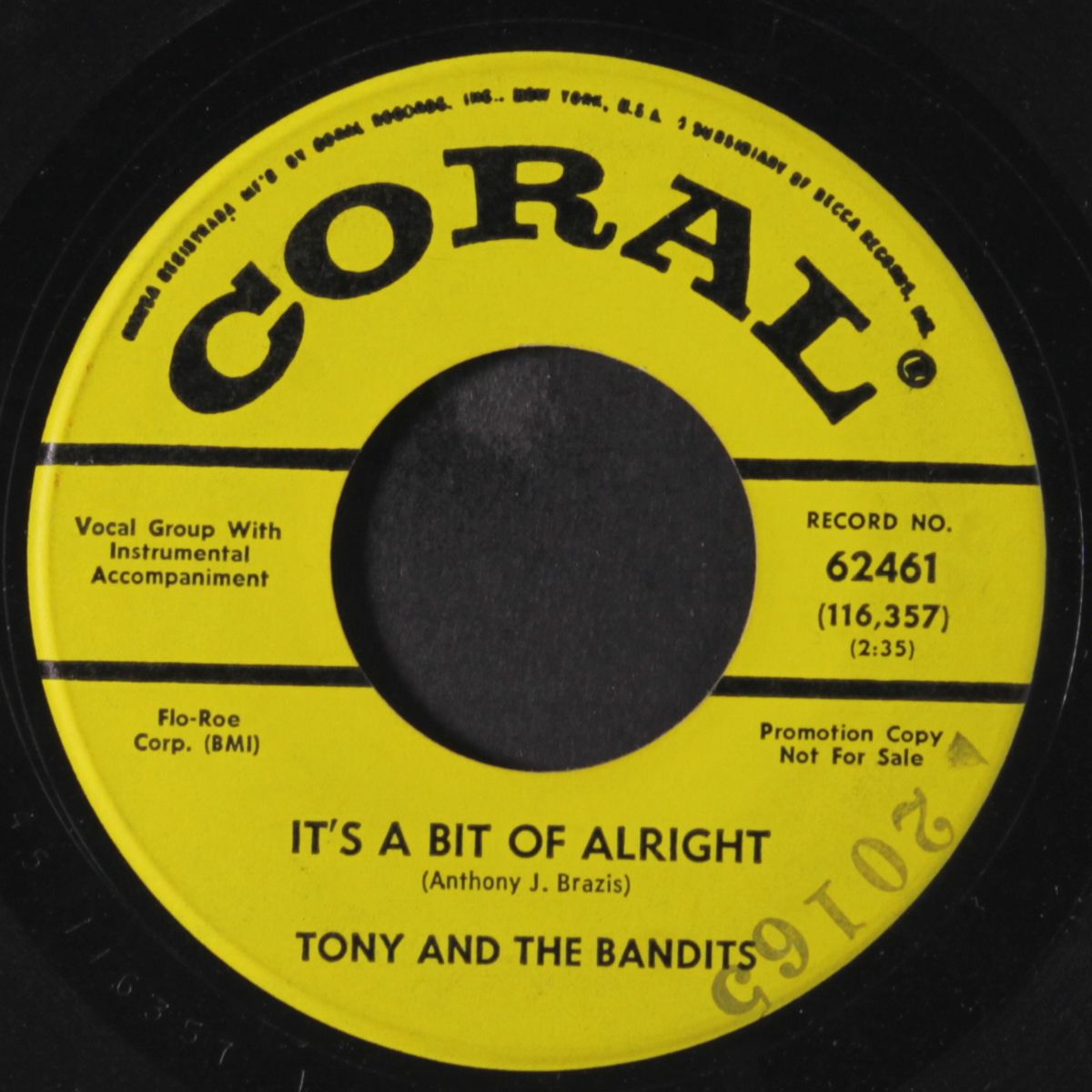 it's a bit of alright / (oh no i can't lose) by TONY & BANDITS