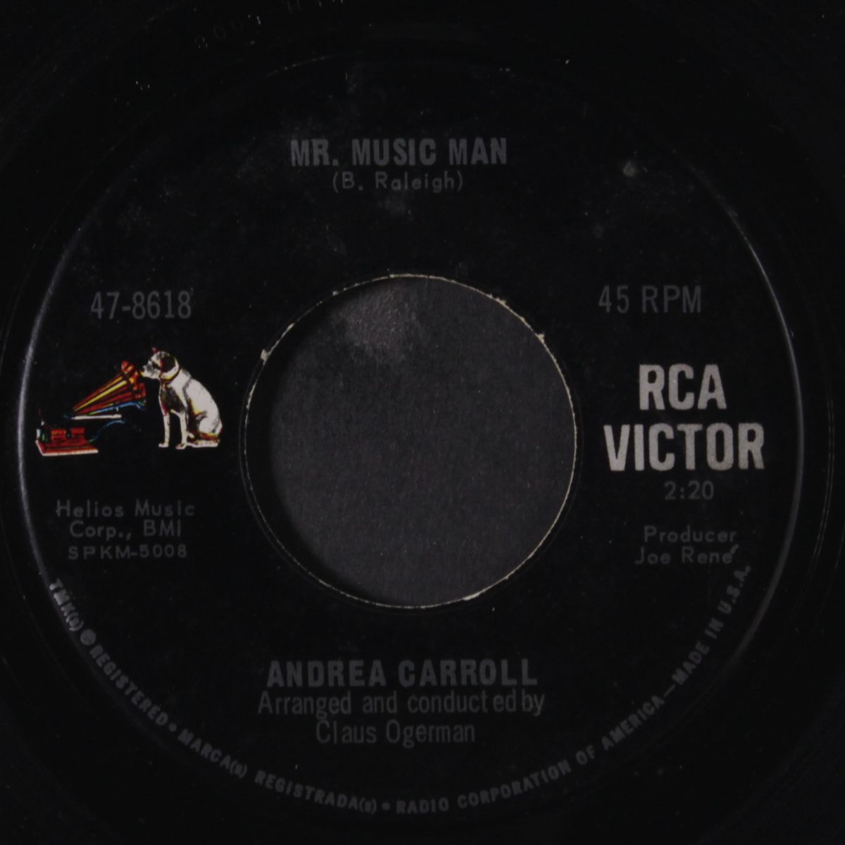 sally fool / mr. music man by ANDREA CARROLL