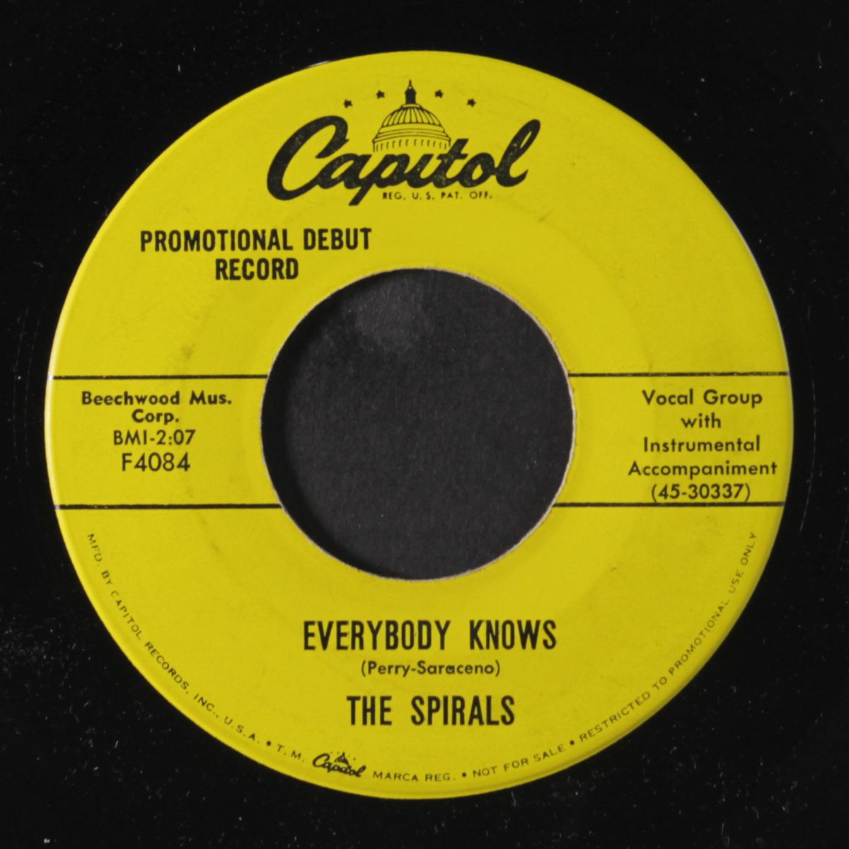 the rockin' cow / everybody knows by SPIRALS