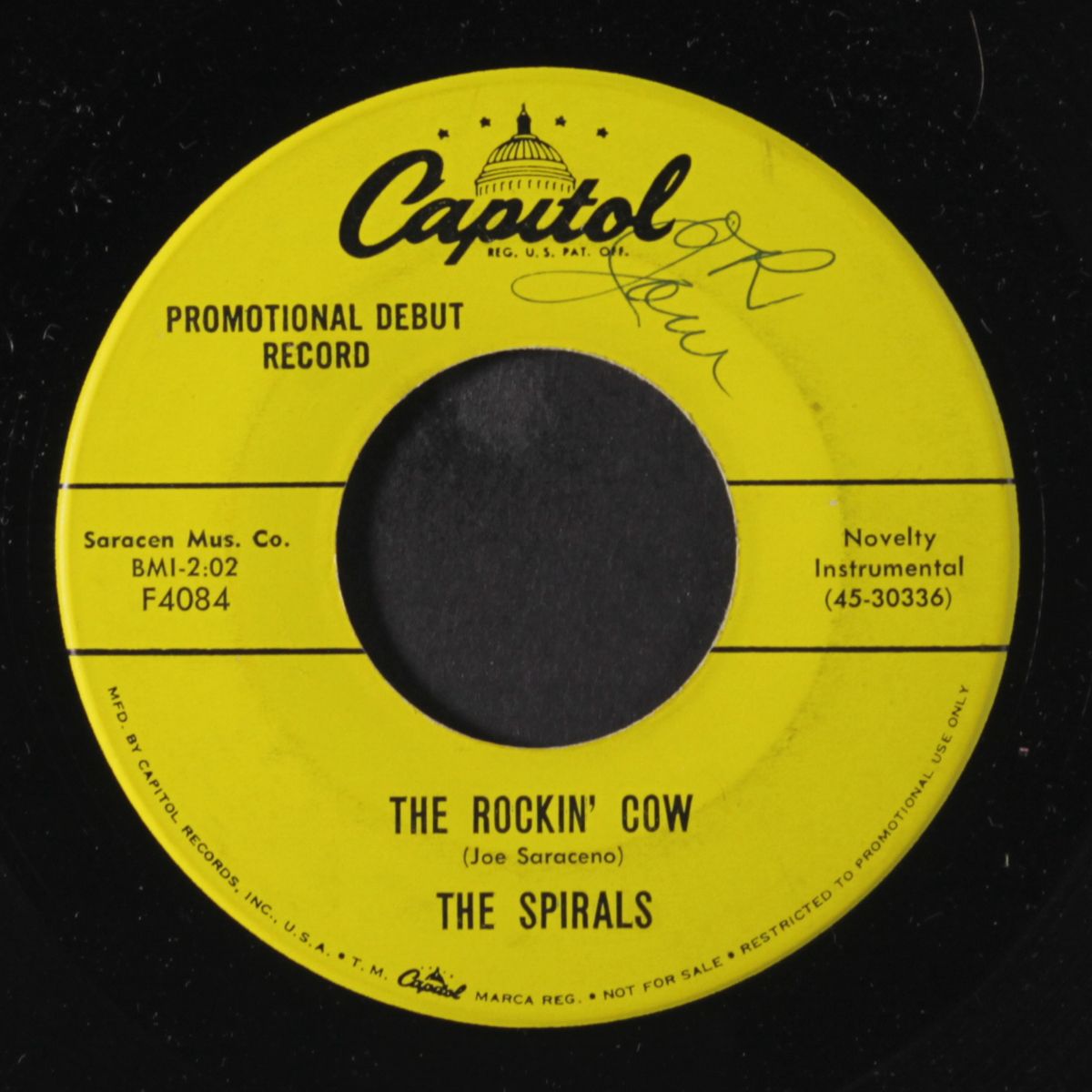 the rockin' cow / everybody knows by SPIRALS