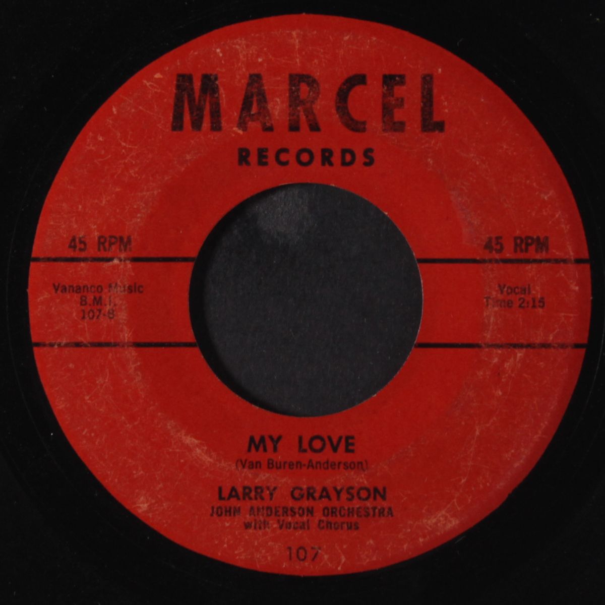 whistlestop / my love by LARRY GRAYSON