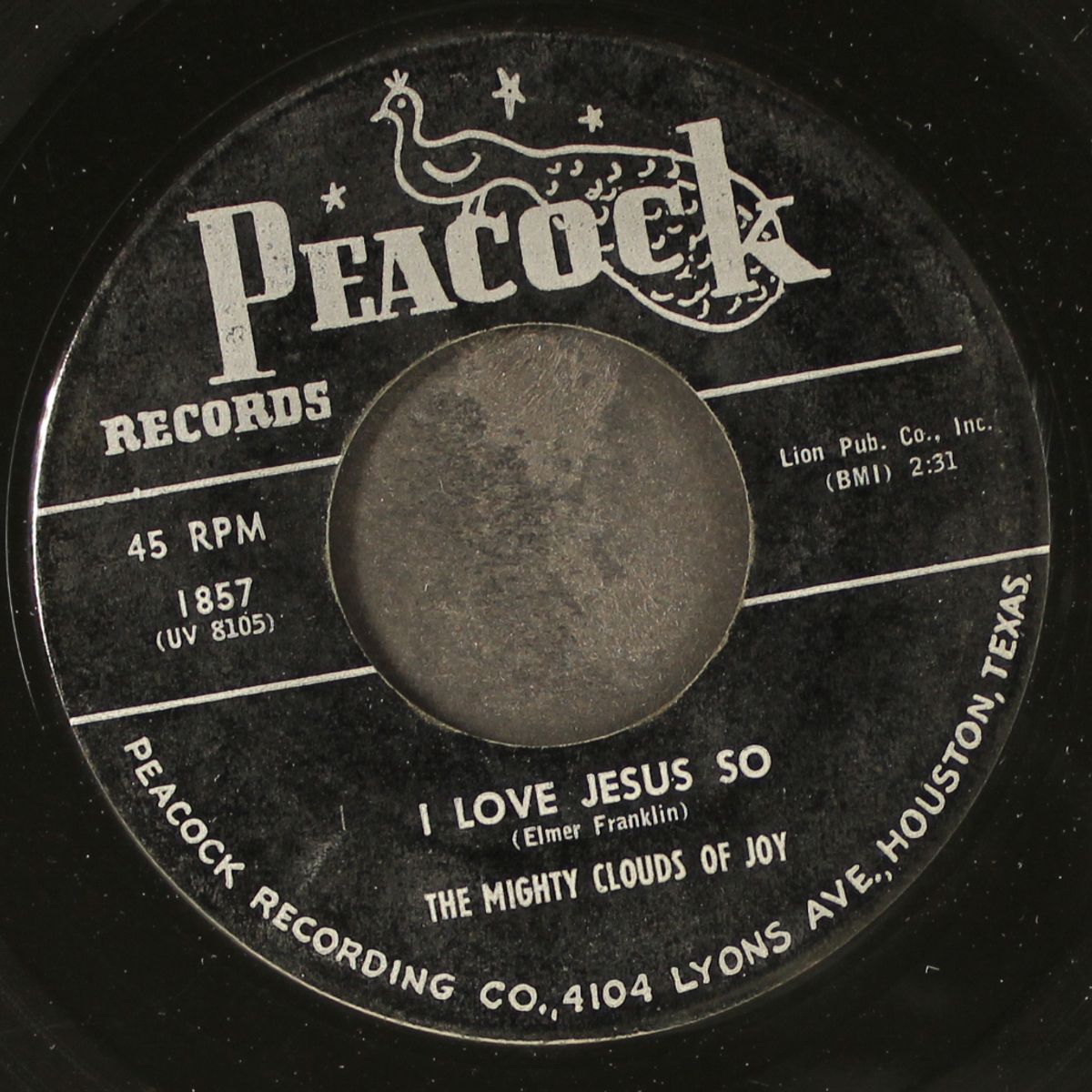 time has changed / i love jesus so by MIGHTY CLOUDS OF JOY