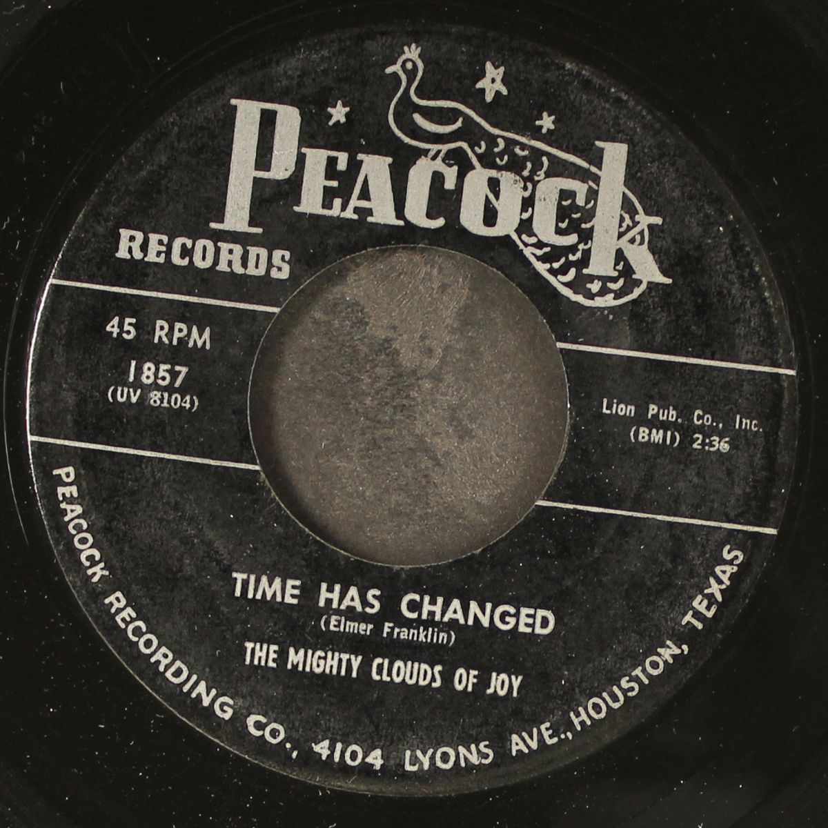 time has changed / i love jesus so by MIGHTY CLOUDS OF JOY