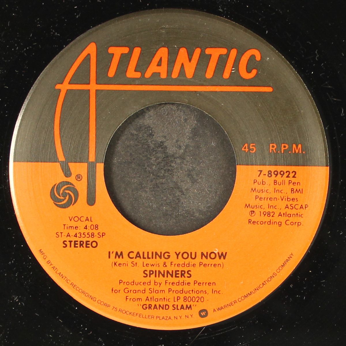funny how time slips away / i'm calling you now by SPINNERS