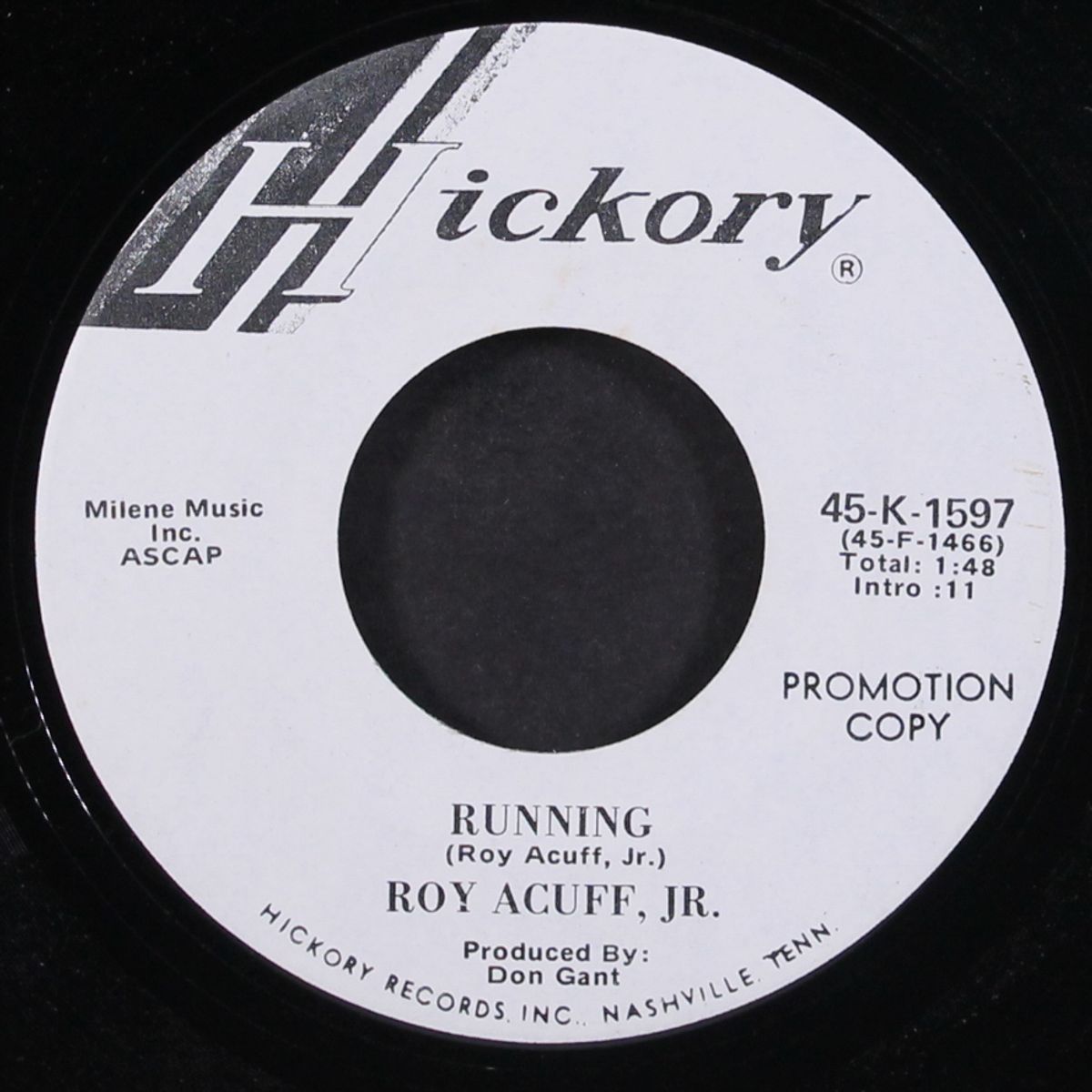 street singer / running by ROY ACUFF JR.