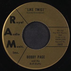BOBBY PAGE & RIFF-RAFFS
