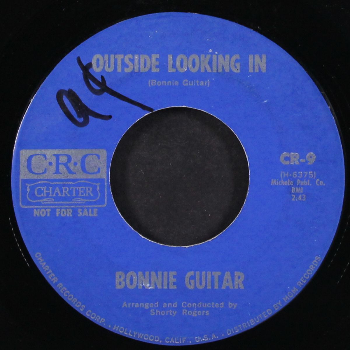 straight and narrow / outside looking in by BONNIE GUITAR