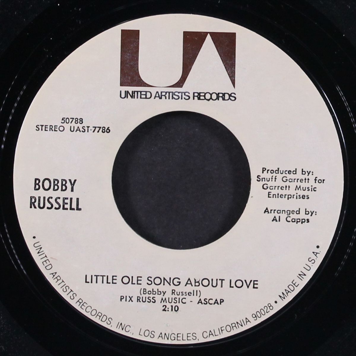 saturday morning confusion / little ole song about love by BOBBY RUSSELL