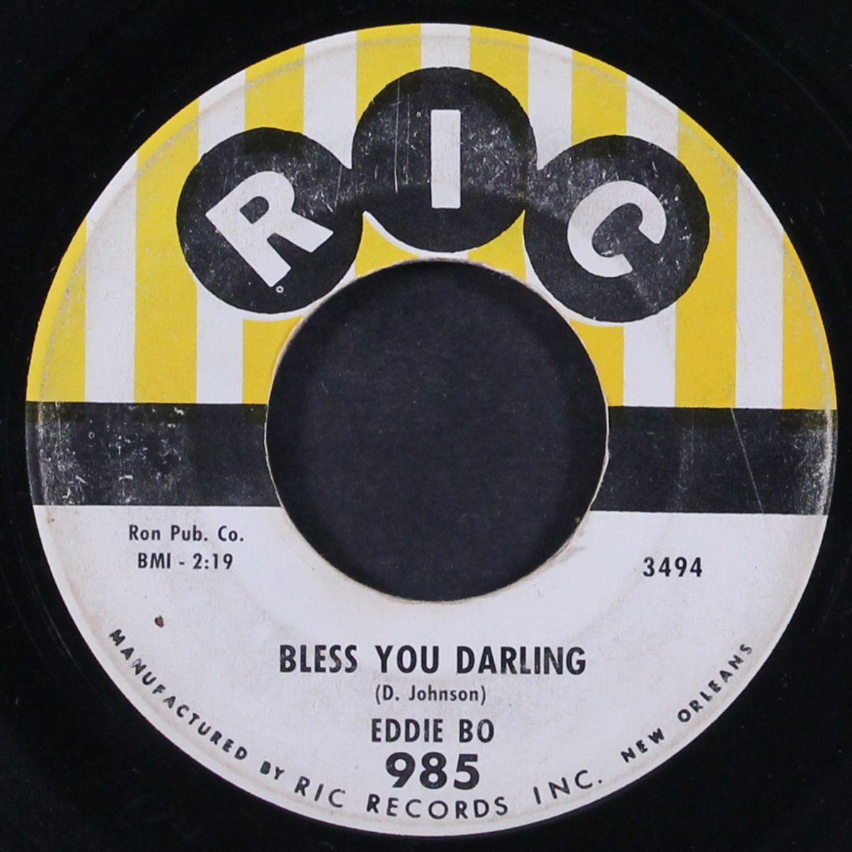 i got to know / bless you darling by EDDIE BO