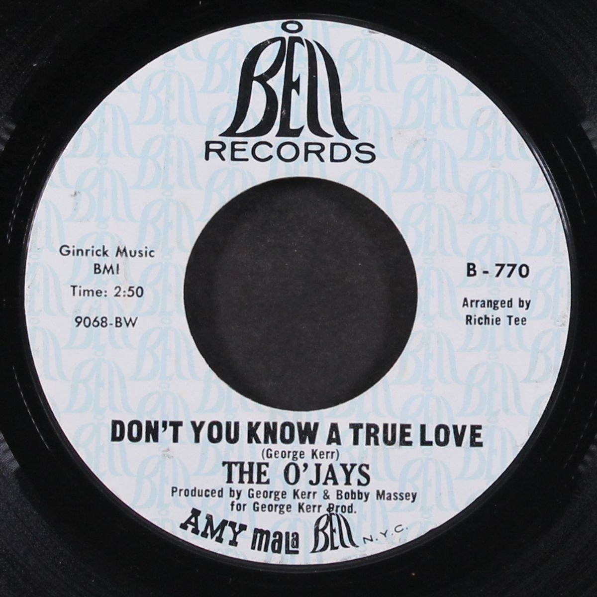 that's alright / don't you know a true love by O'JAYS