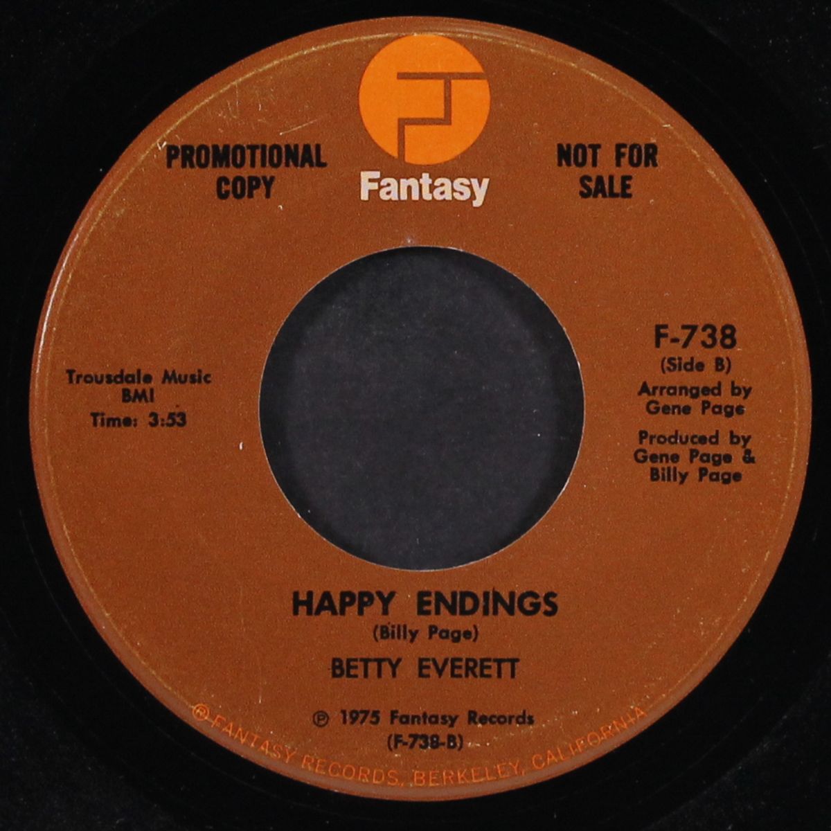 happy endings / same by BETTY EVERETT