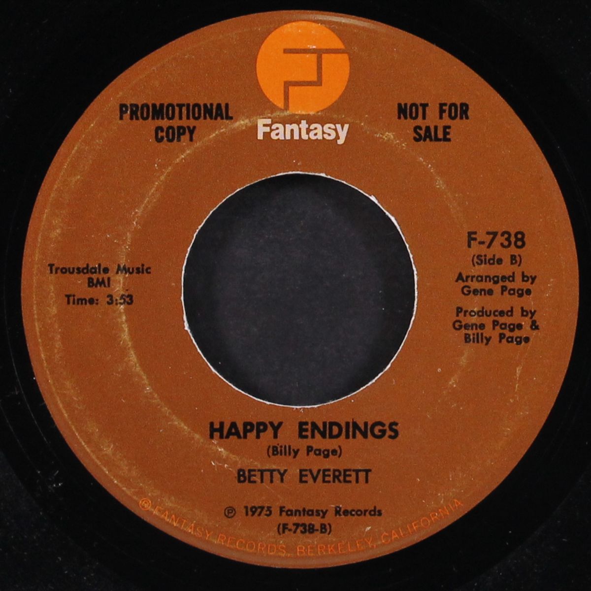 happy endings / same by BETTY EVERETT