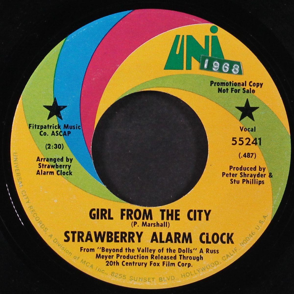 girl from the city / three by STRAWBERRY ALARM CLOCK