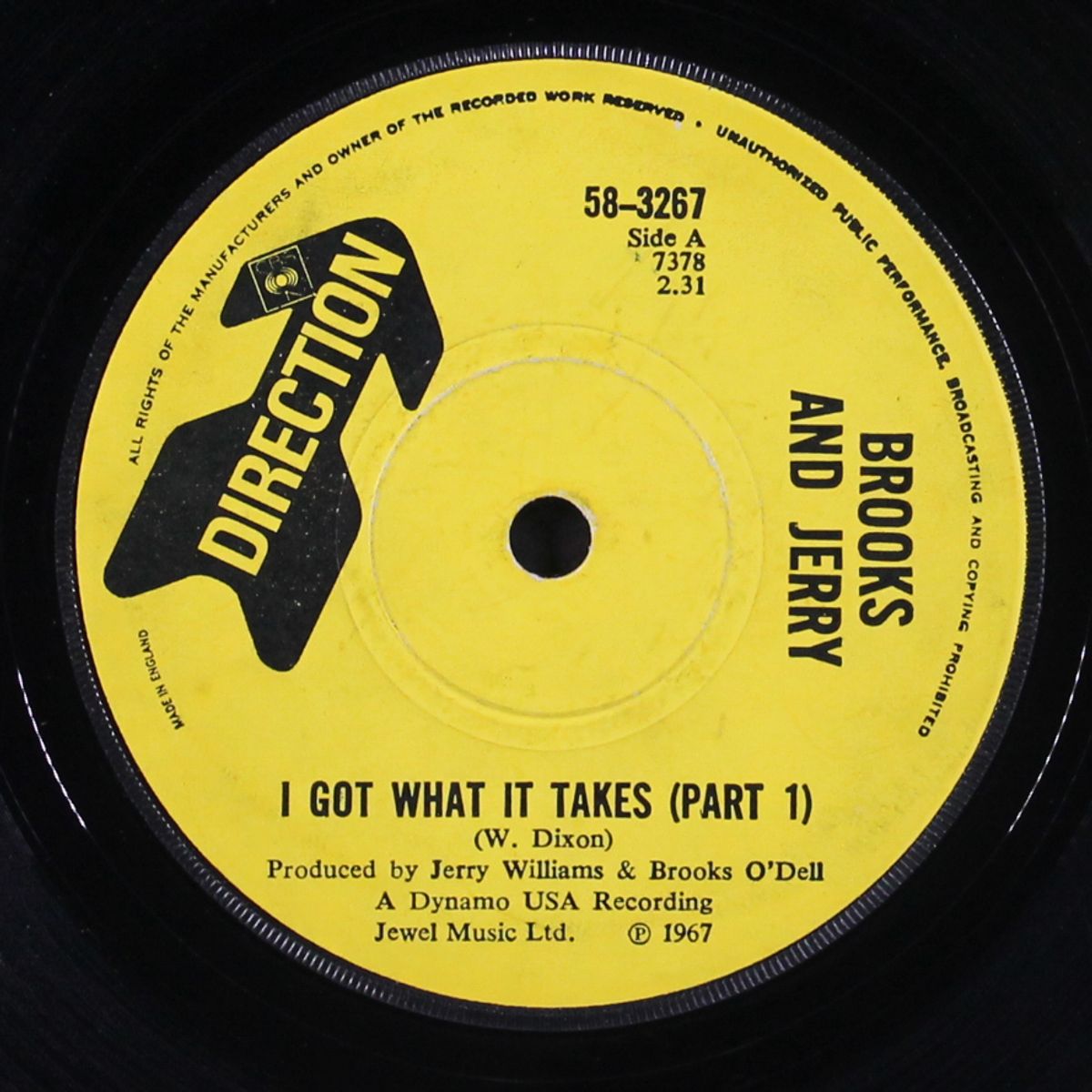 i got what it takes / pt. 2 by BROOKS & JERRY