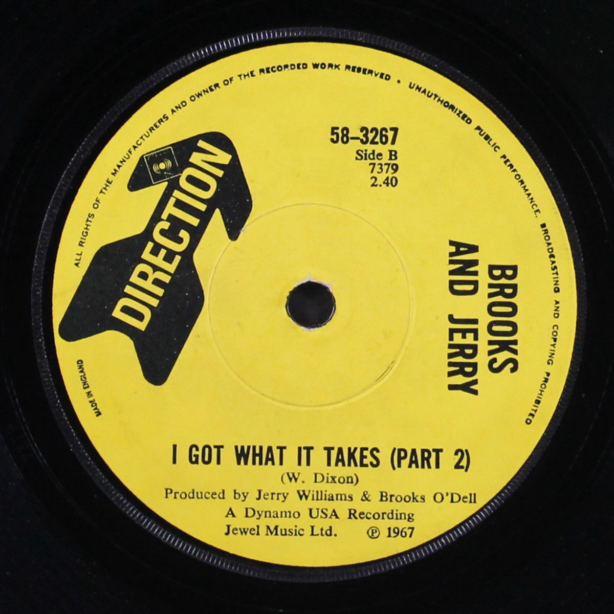 i got what it takes / pt. 2 by BROOKS & JERRY
