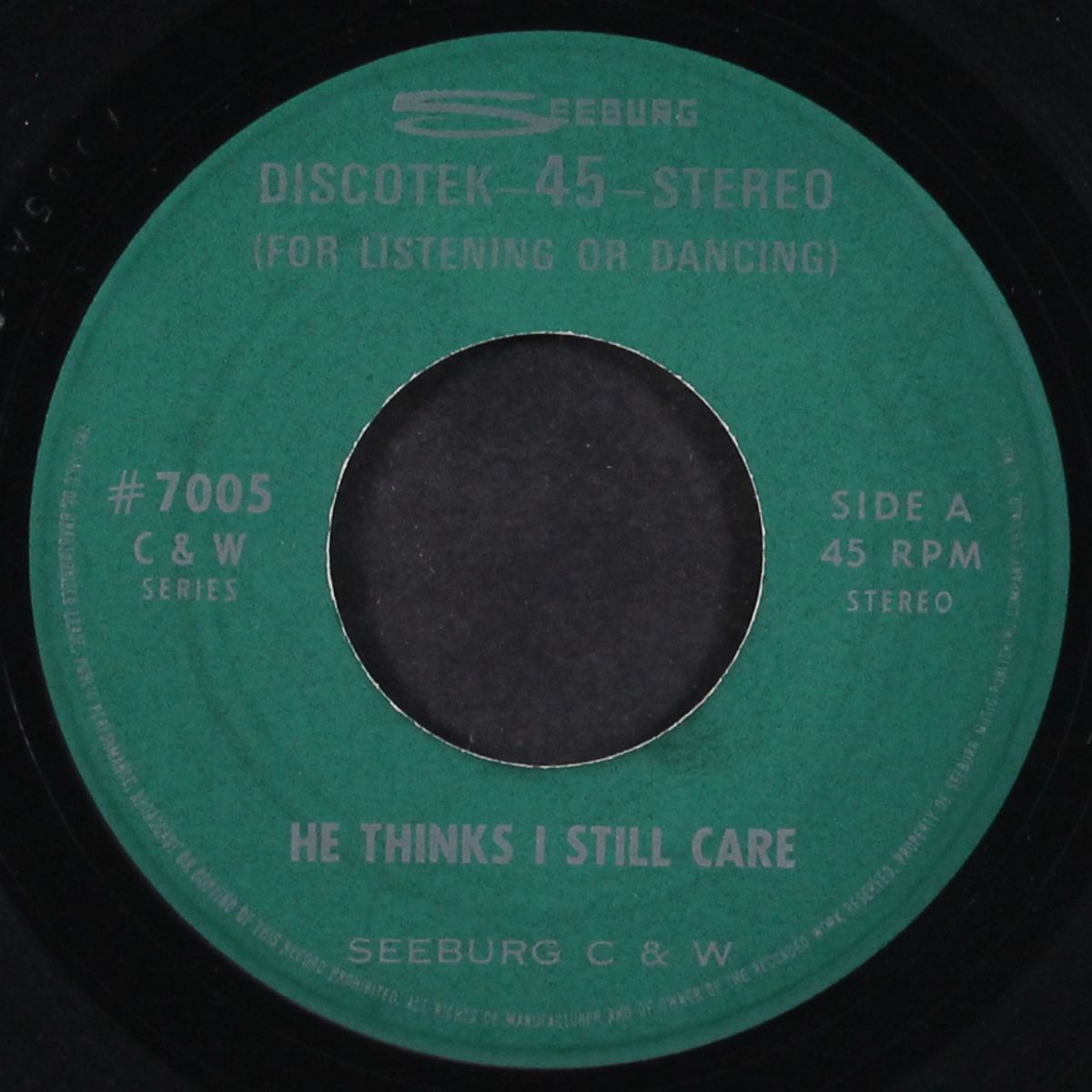 golden slippers / he thinks i still care by UNKNOWN ARTIST