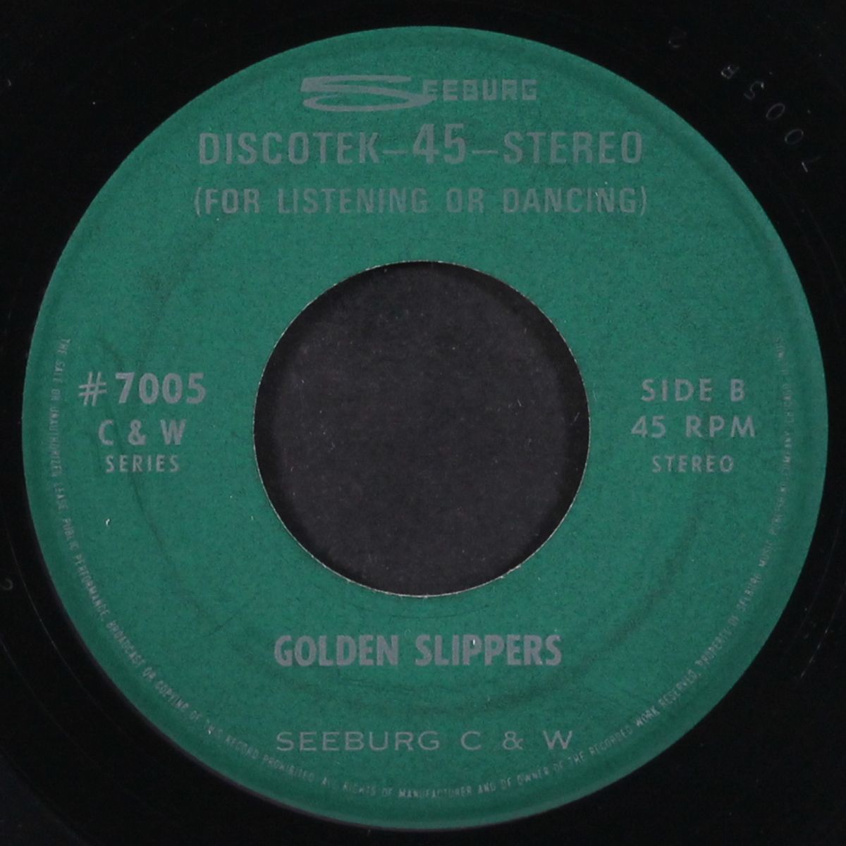 golden slippers / he thinks i still care by UNKNOWN ARTIST