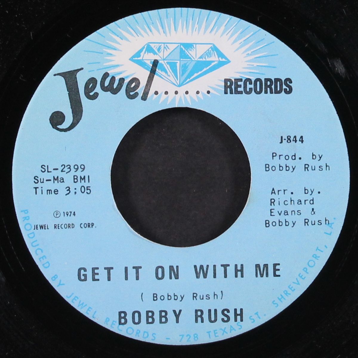 get it on with me / it's alright by BOBBY RUSH