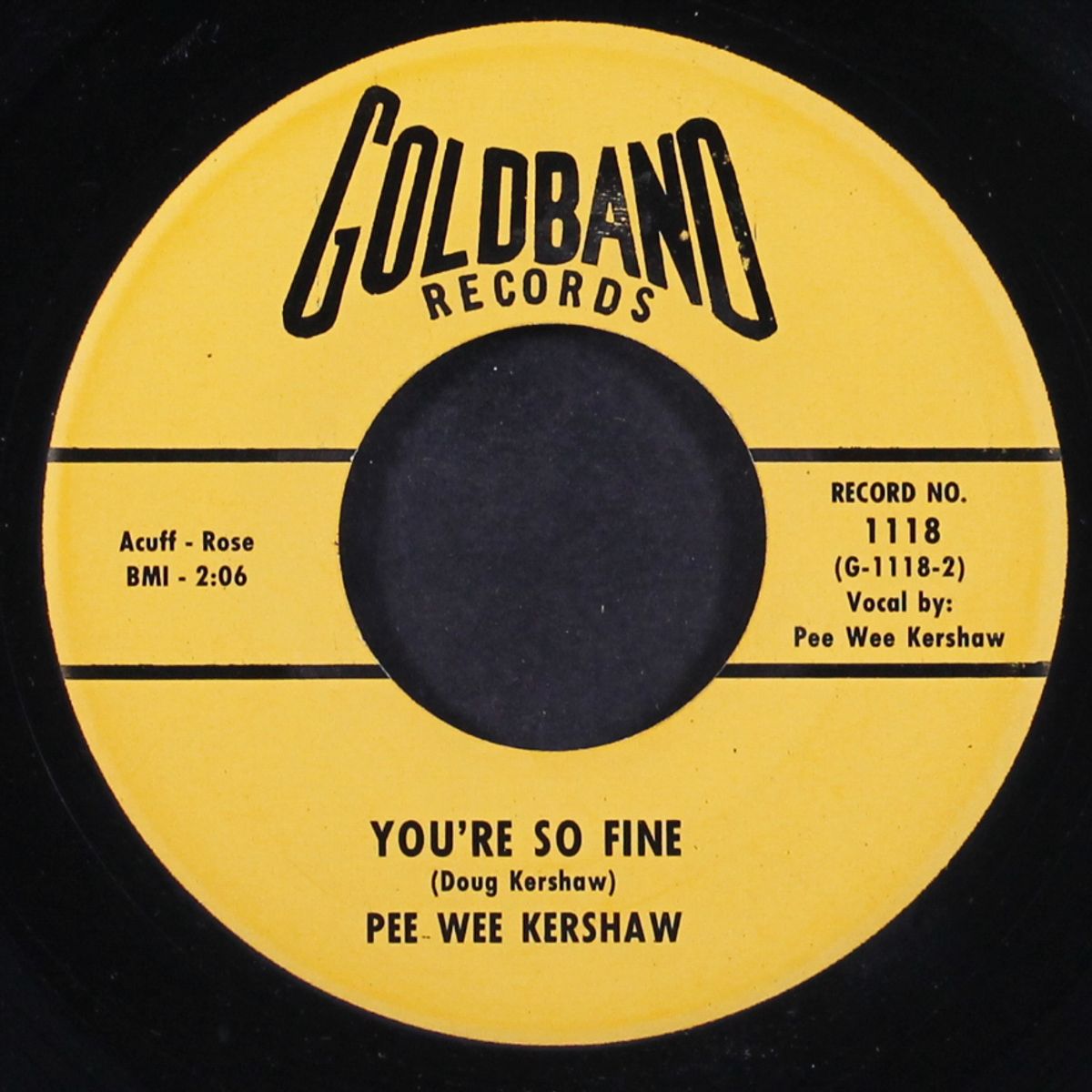 that's how it's been / you're so fine by PEE WEE KERSHAW