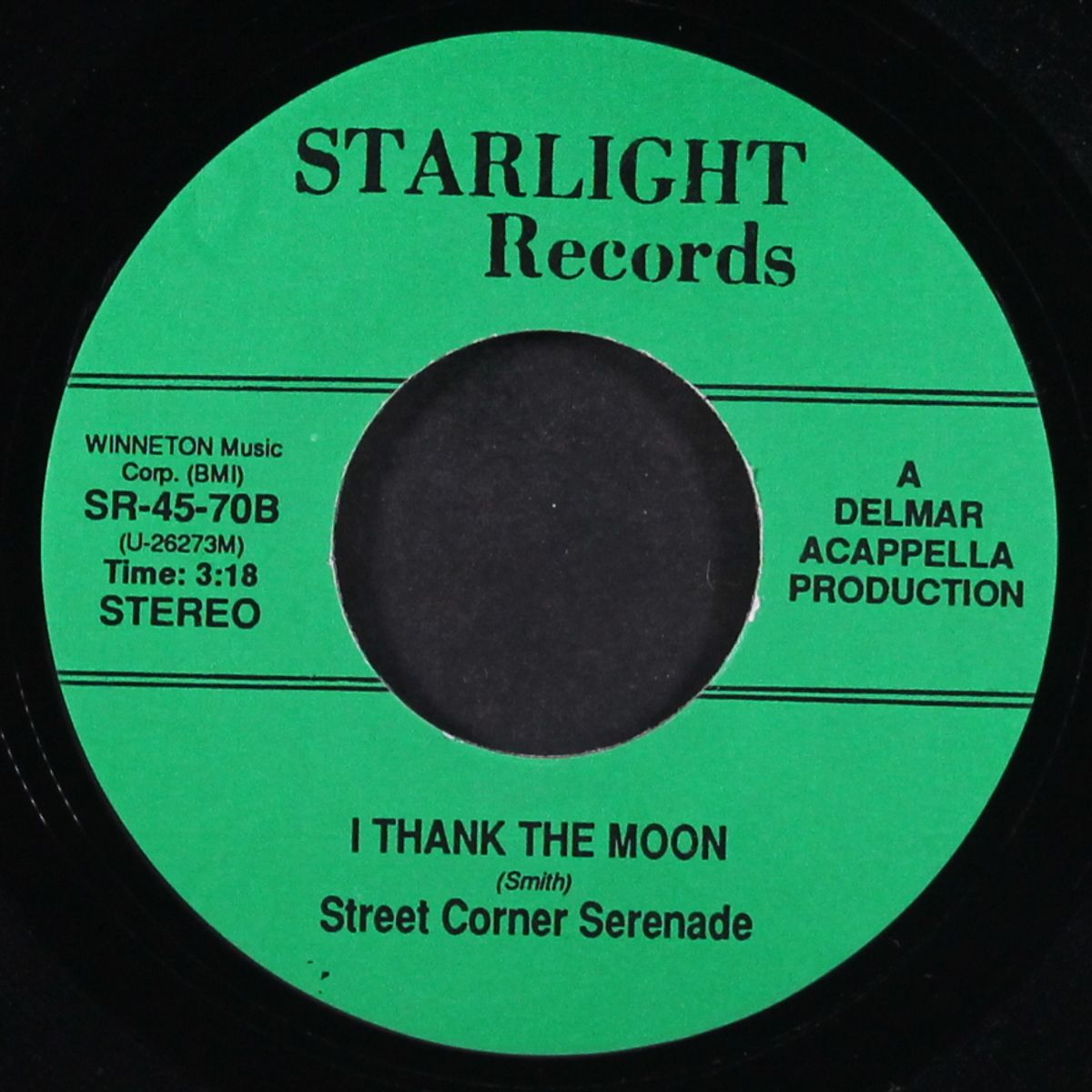 pretty little angel eyes / i thank the moon by STREET CORNER SERENADE