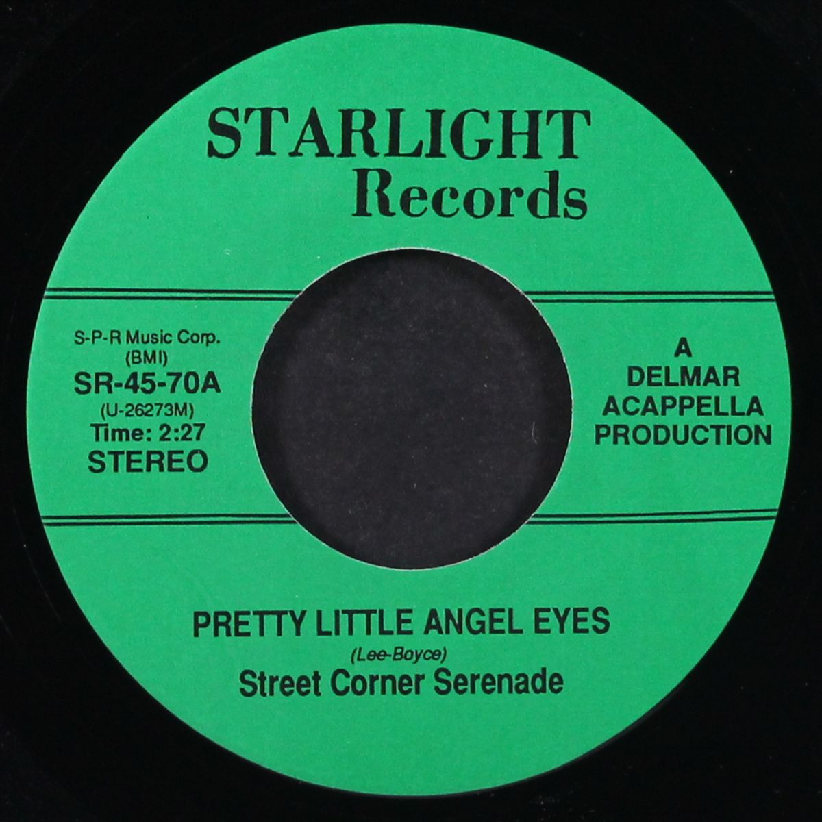 pretty little angel eyes / i thank the moon by STREET CORNER SERENADE