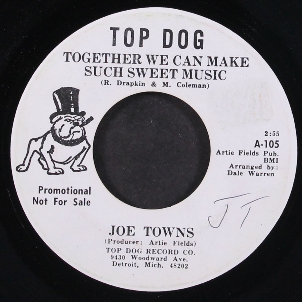 together we can make such sweet music by JOE TOWNS