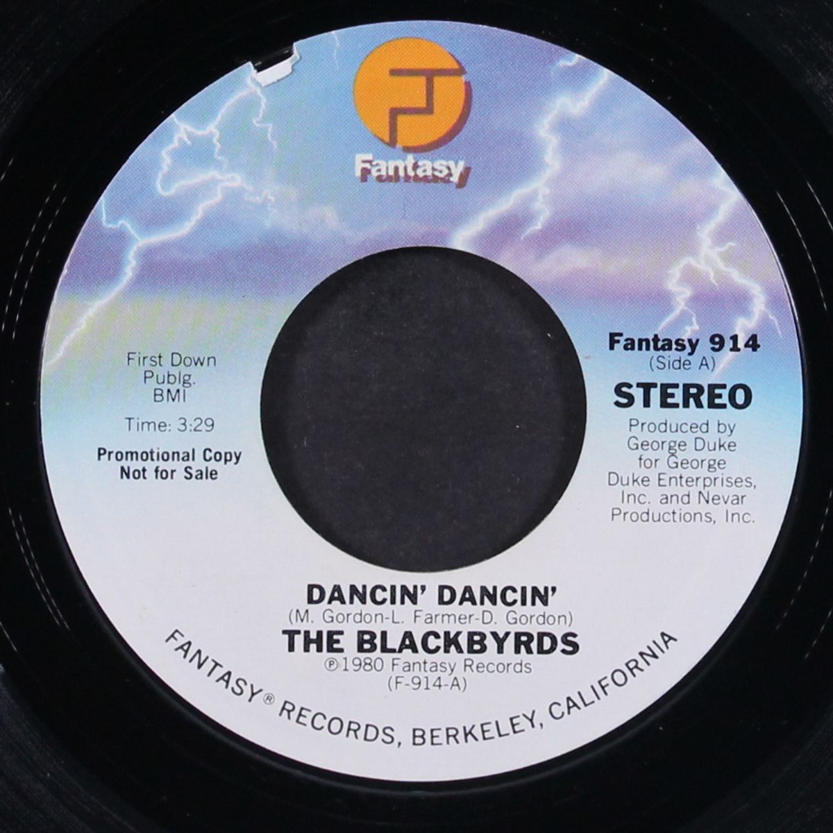 dancin' dancin' / same by BLACKBYRDS
