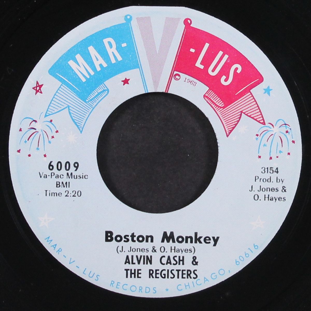 un-wind the twine / boston monkey by ALVIN CASH & REGISTERS
