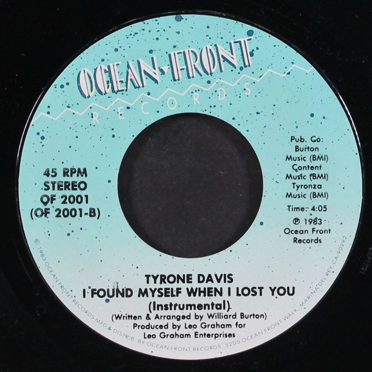 i found myself when i lost you by TYRONE DAVIS