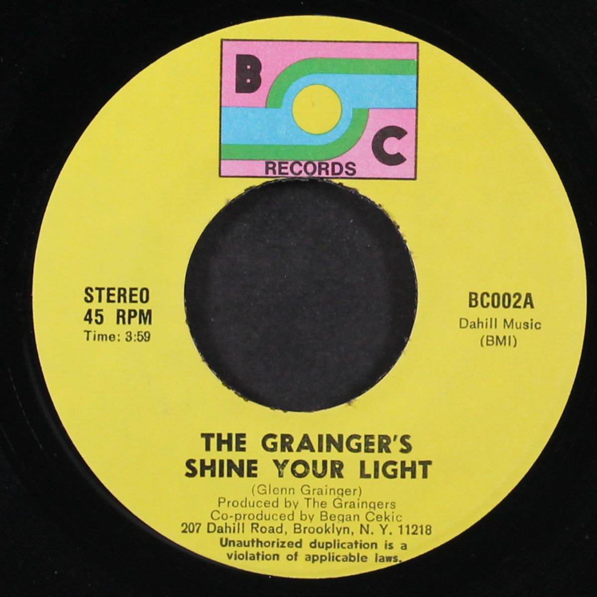 shine your light / instrumental by GRAINGER'S