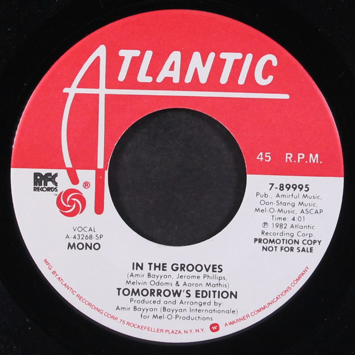 in the grooves / mono by TOMORROW'S EDITION