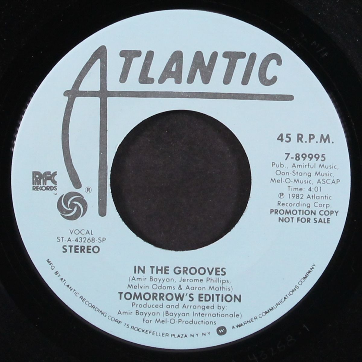 in the grooves / mono by TOMORROW'S EDITION