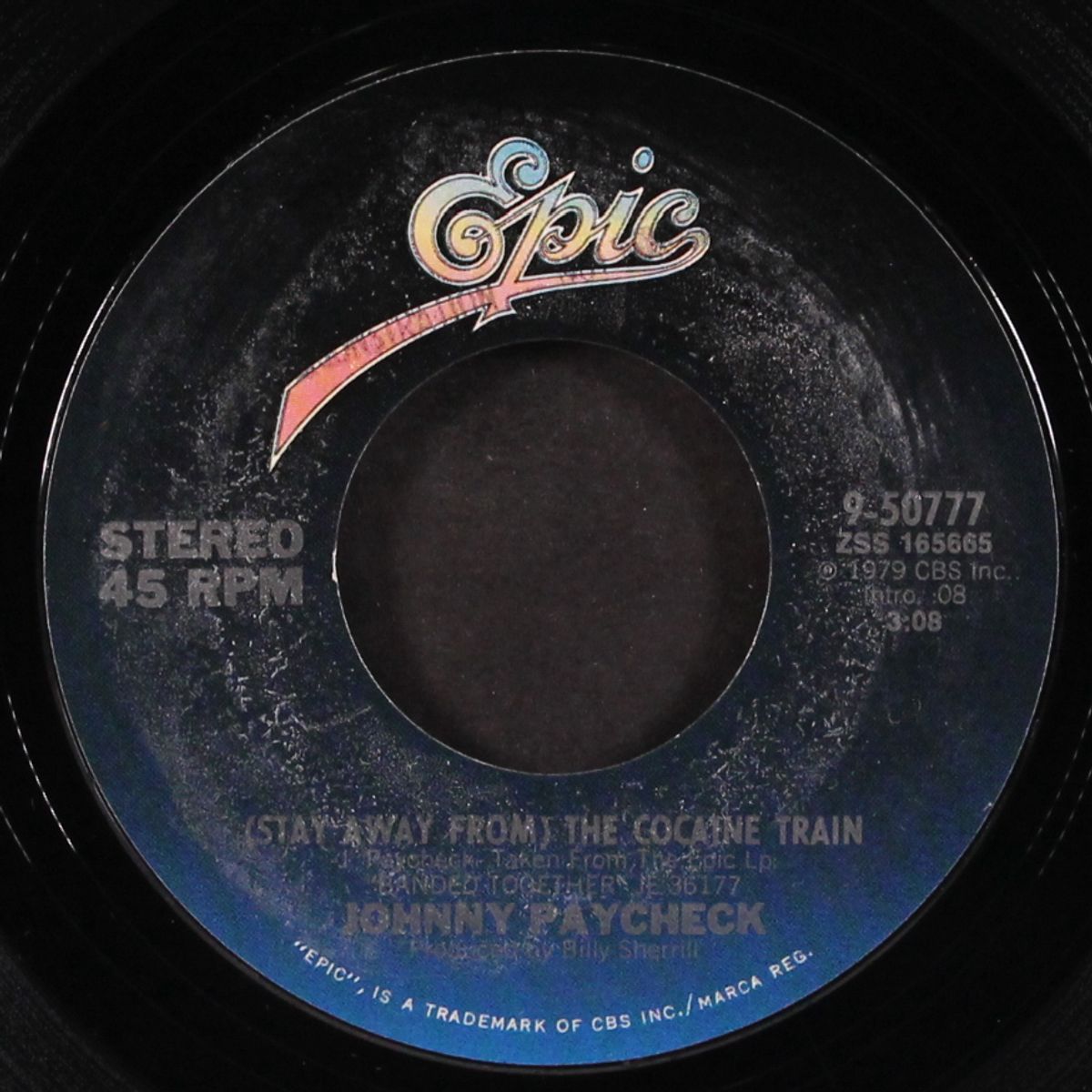 (stay away from the cocaine train / billy bardo) by JOHNNY PAYCHECK