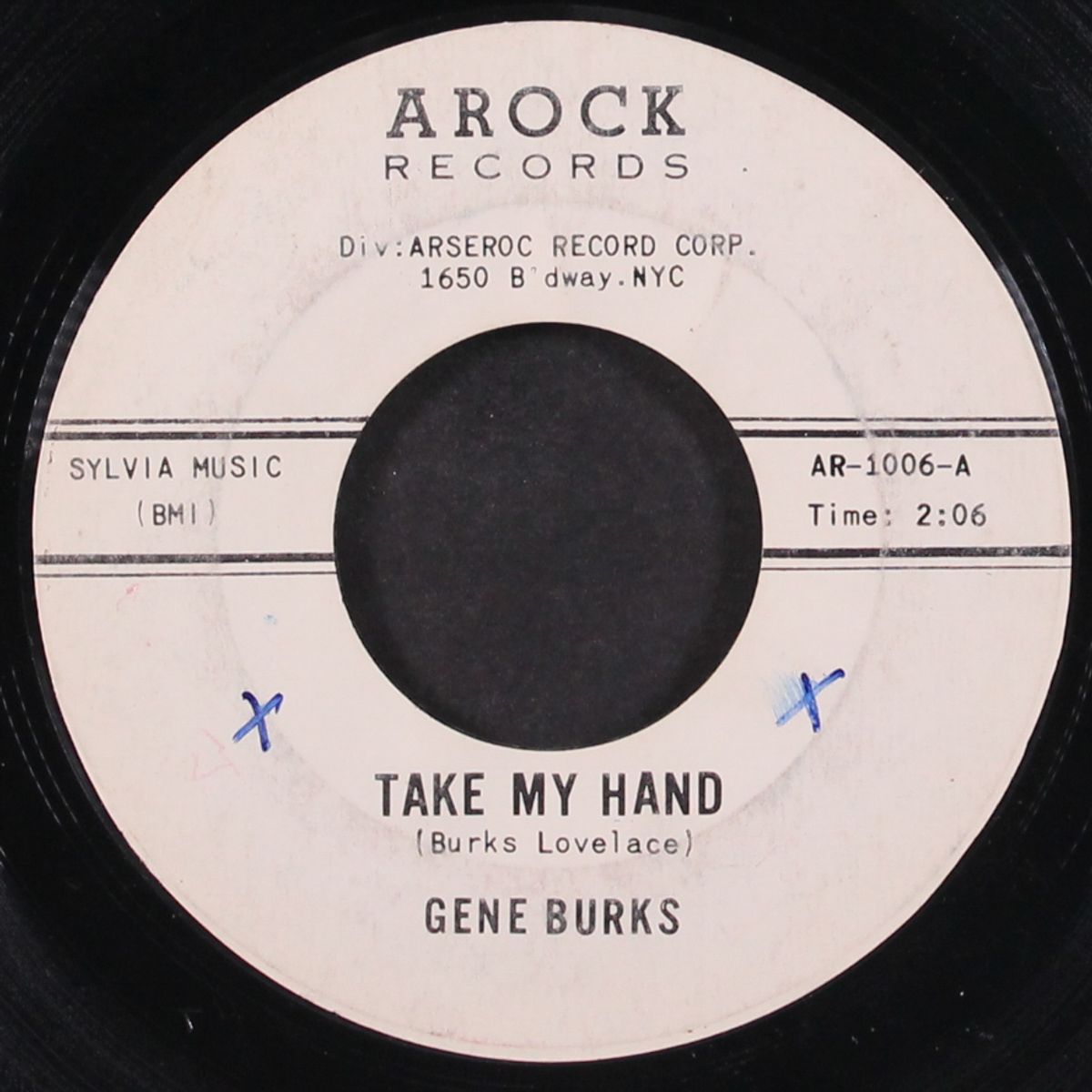 shirley jean / take my hand by GENE BURKS