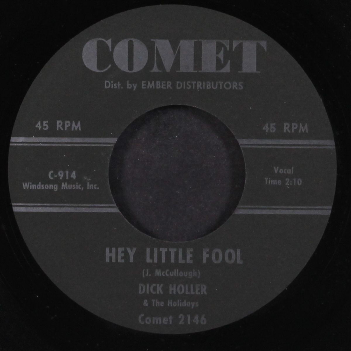 hooba-grooba / hey little fool by DICK HOLLER
