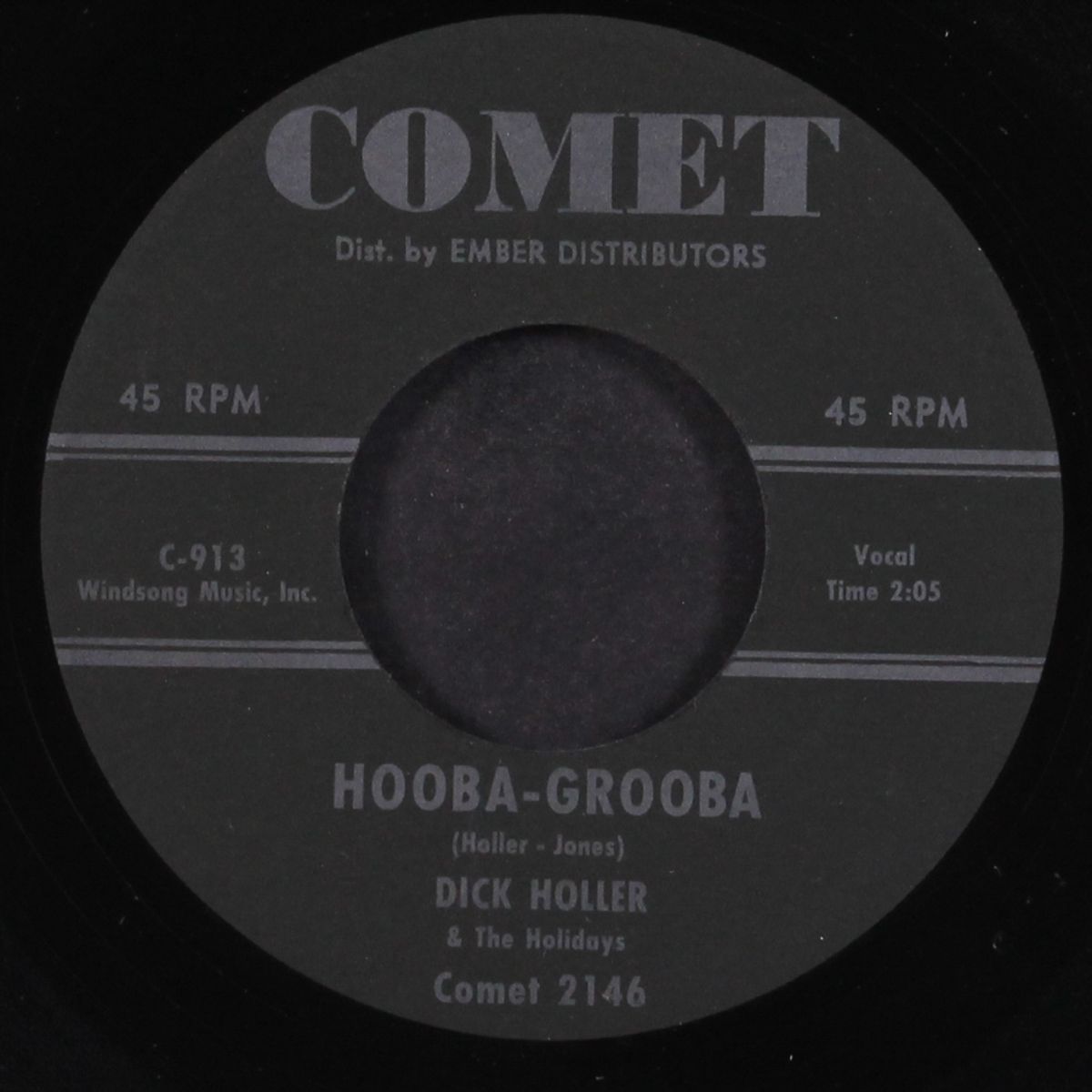 hooba-grooba / hey little fool by DICK HOLLER