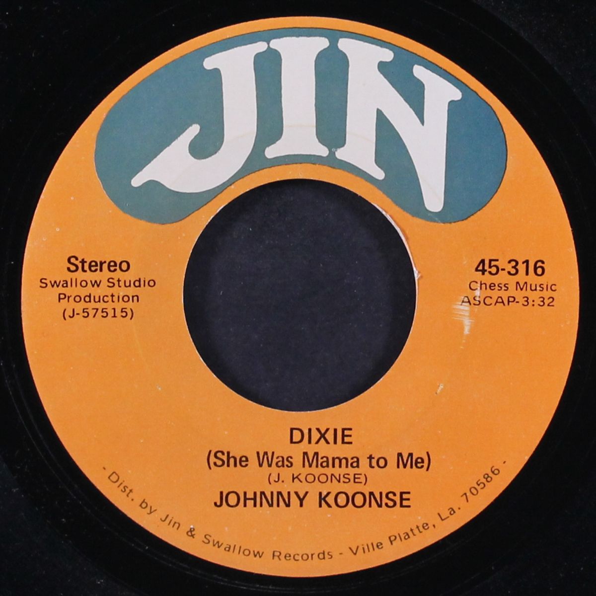 boogie man / dixie by JOHNNY KOONSE