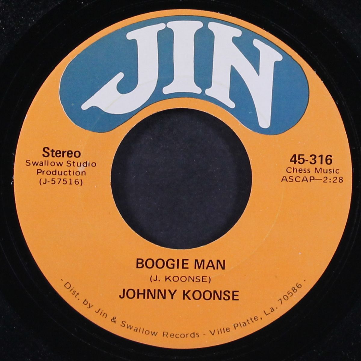 boogie man / dixie by JOHNNY KOONSE