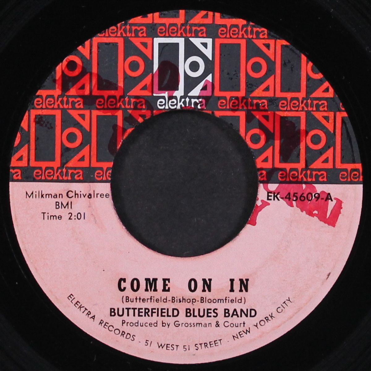 come on in / i got a mind to give up living by BUTTERFIELD BLUES BAND