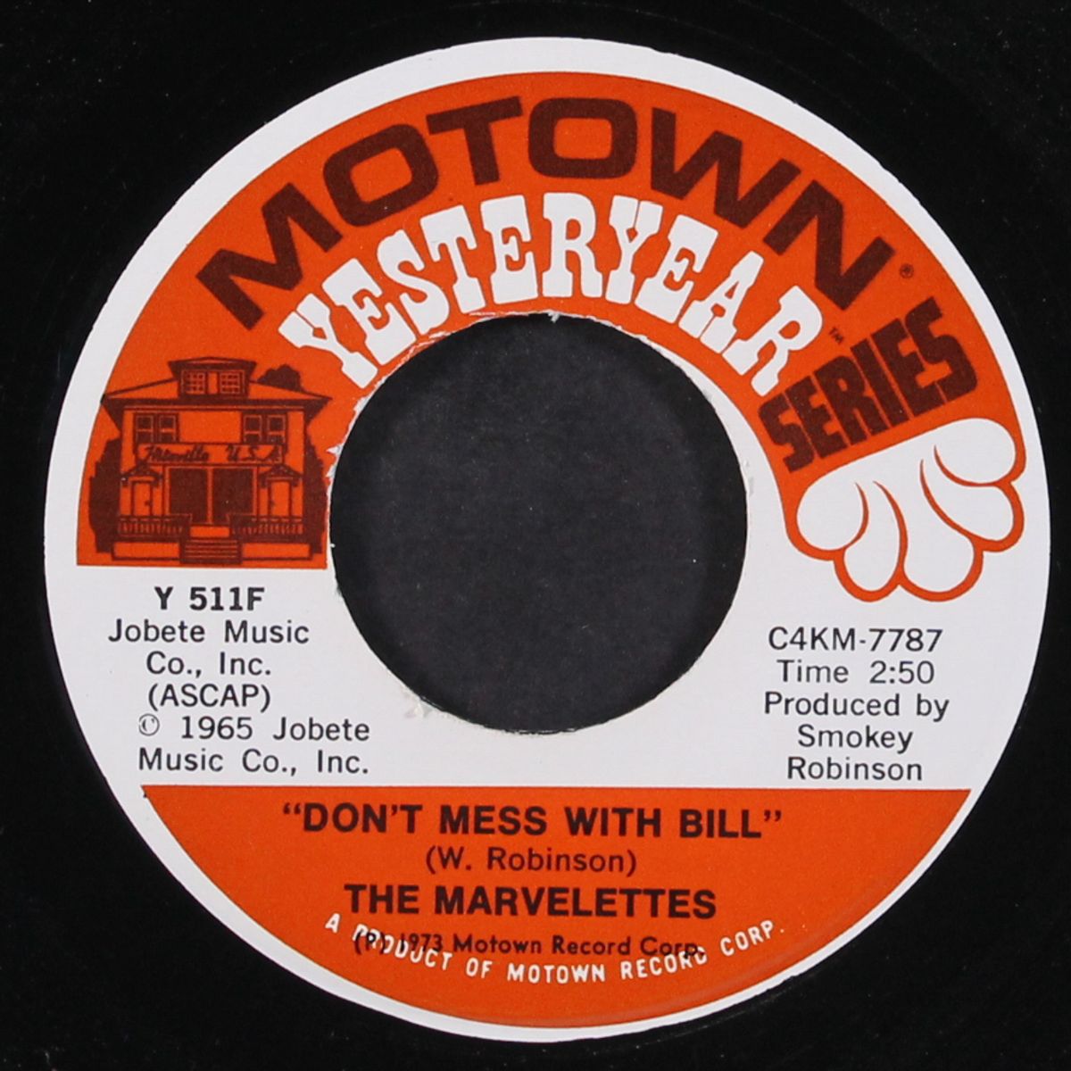don't mess with bill / he's a good guy (yes he is) by MARVELETTES