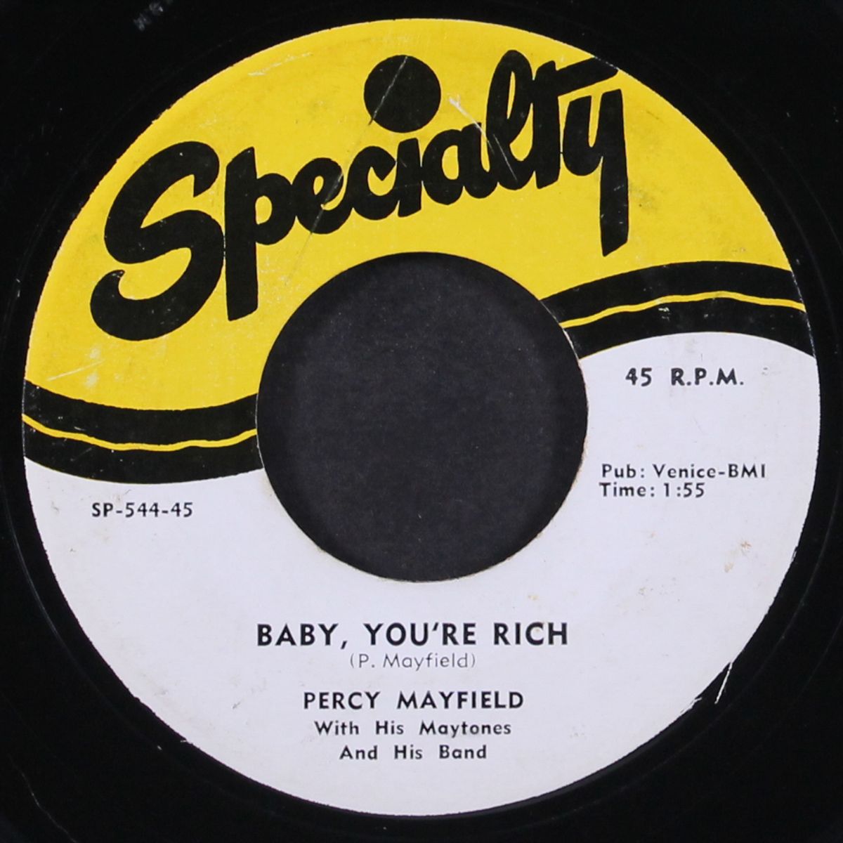 baby, you're rich / the voice within by PERCY MAYFIELD & MAYTONES