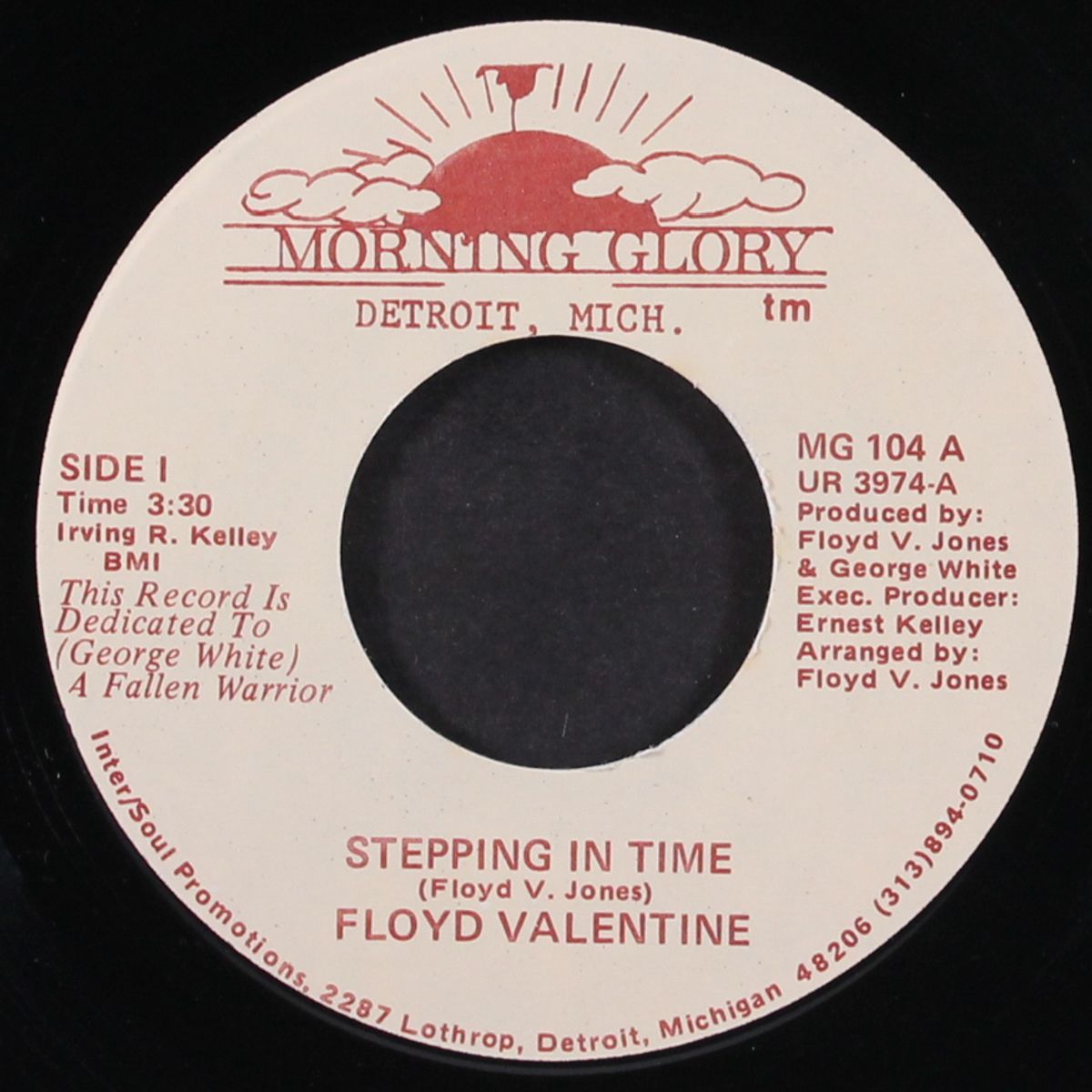 once you give it up / stepping in time by FLOYD VALENTINE
