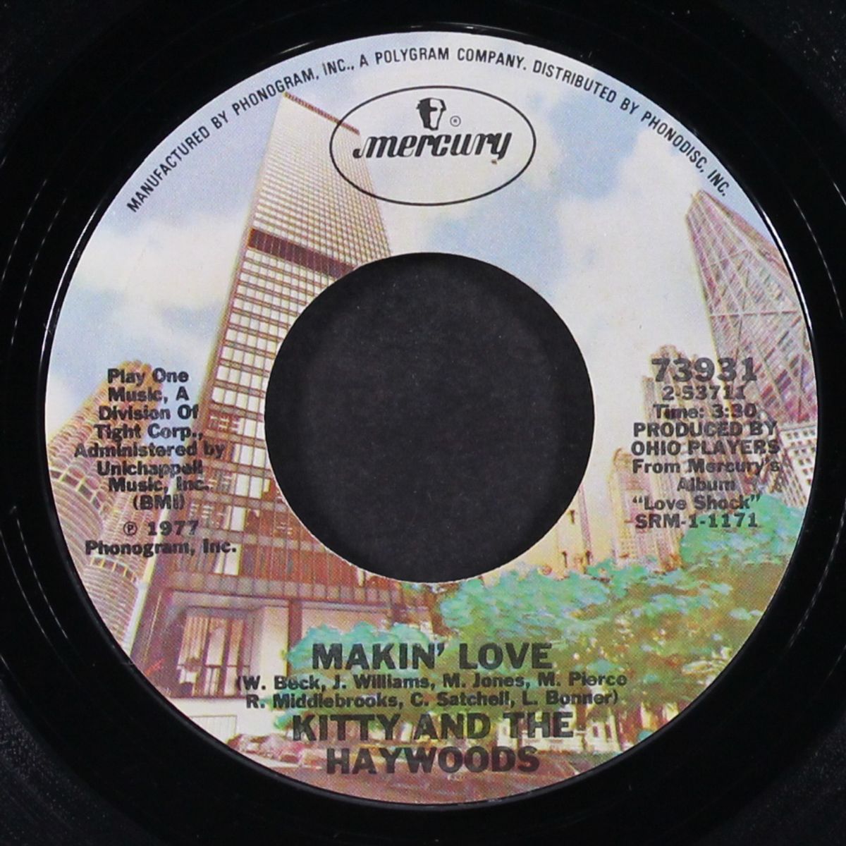 love shock / makin' love by KITTY & HAYWOODS