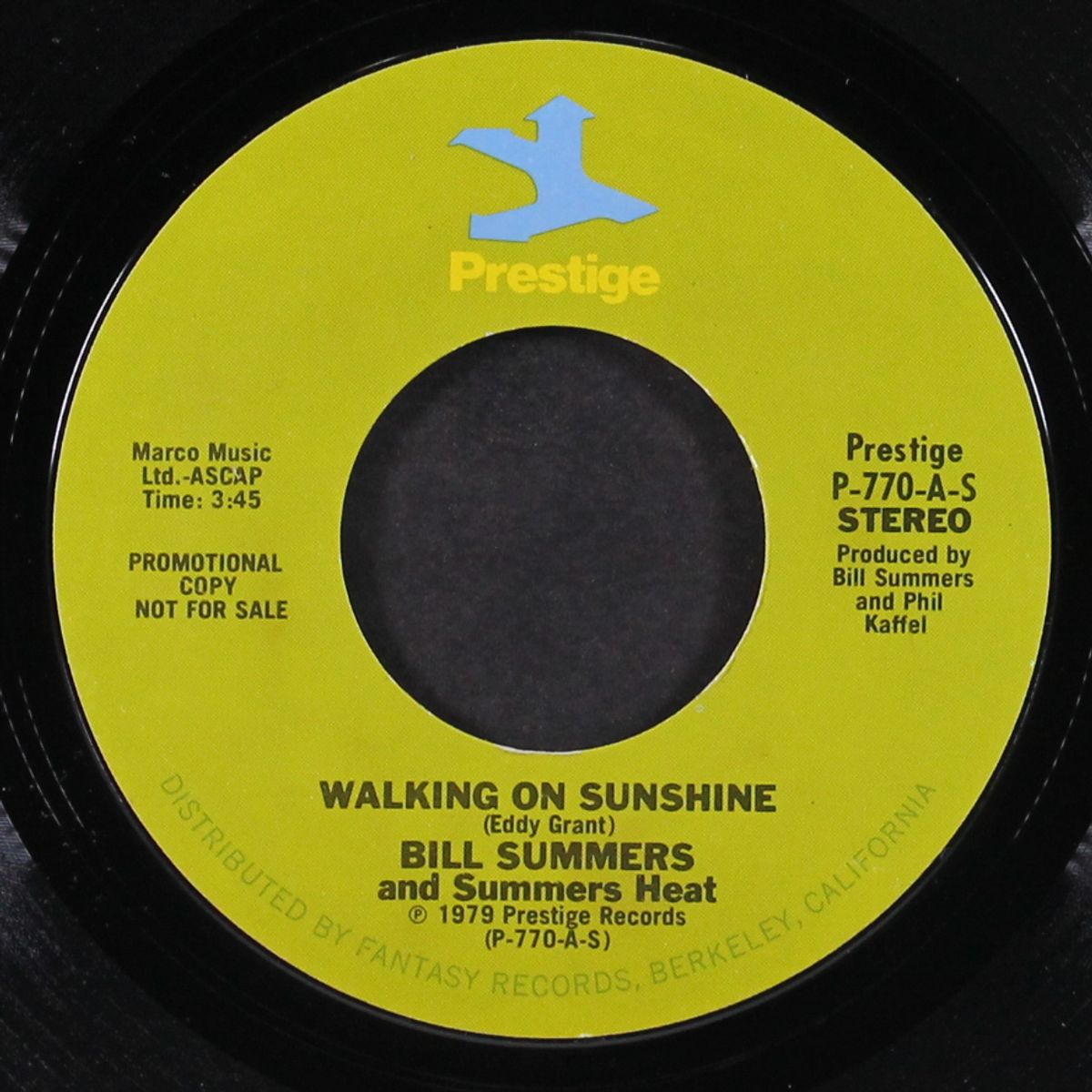 walking on sunshine / mono by BILL SUMMERS & SUMMERS HEAT
